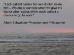 Albert Schweizer Quote