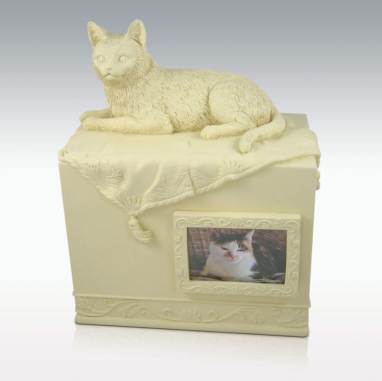 Cat Urn with Photo