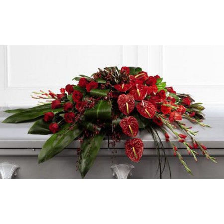 Exotic Casket Flowers Anthurium and Orchids