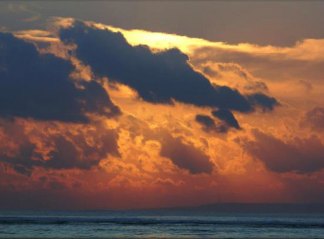 Storm clouds illustrating the trauma of healing grief and loss