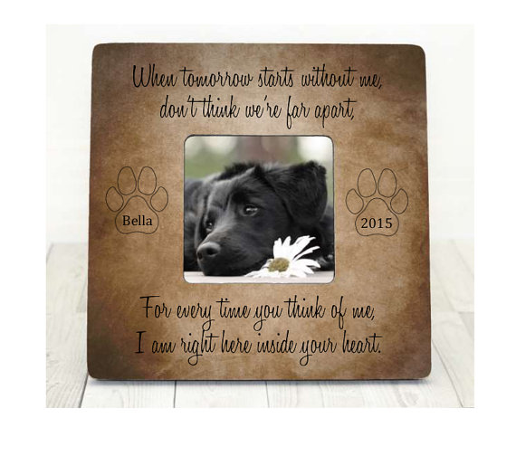 sympathy gift for dog passing