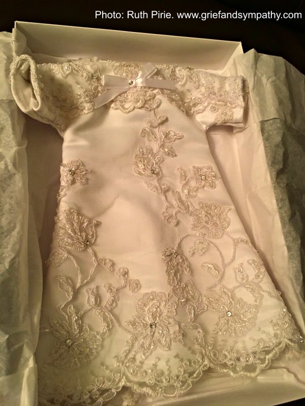 Angel Gown to honour a miscarried baby