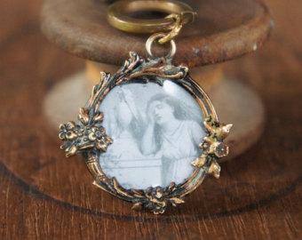 Antique Mourning Pendant