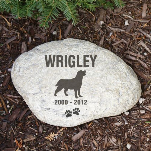 Pet Breed Memorial Stone