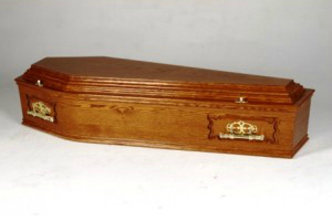 traditional coffin