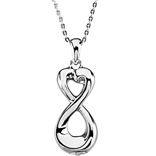 Cremation Ashes Pendant, Infinite Love