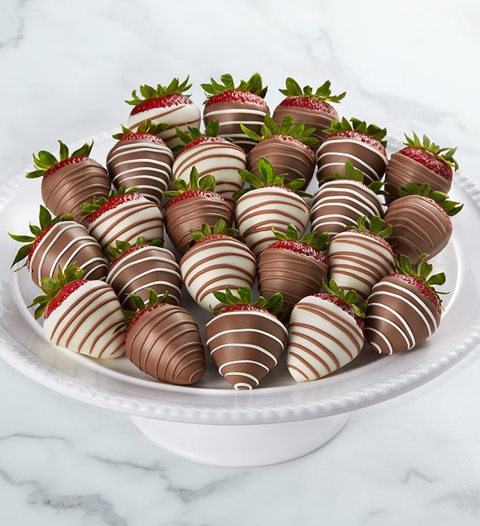 Chocolate Dipped Strawberries for a Sympathy Gift