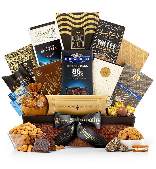 Sympathy Chocolate Basket