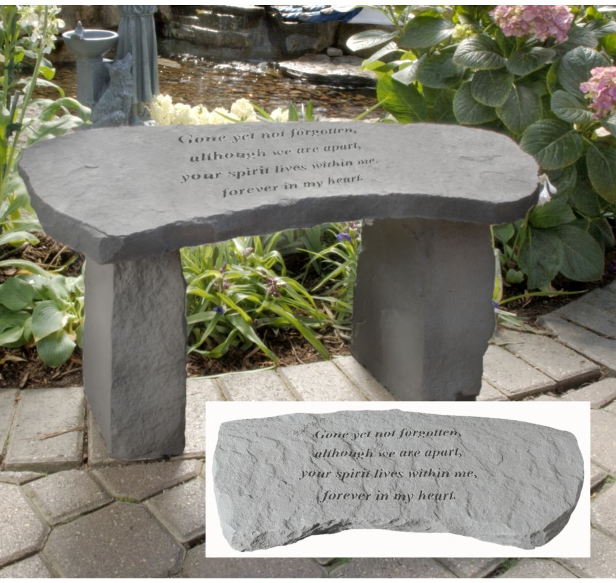 Memorial bench - Gone but not forgotten