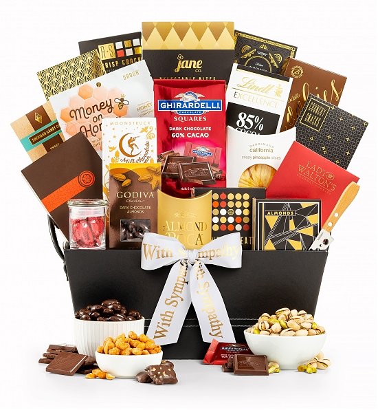 5 Best Gourmet Sympathy Gift Baskets
