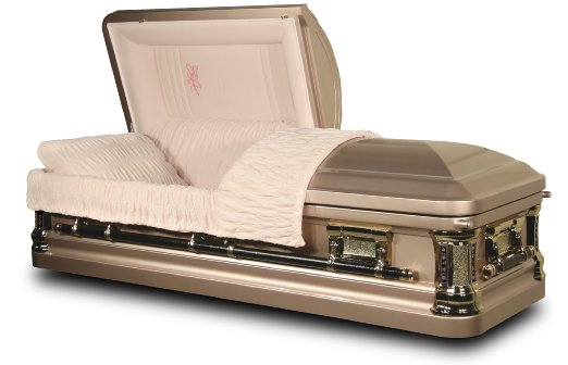 Platinum Rose Casket