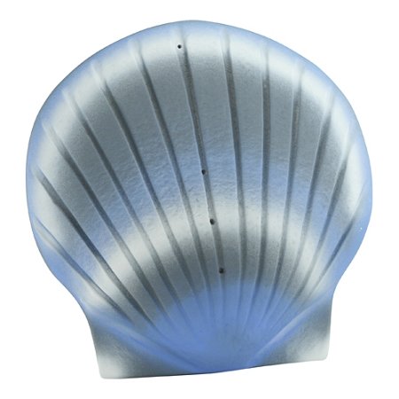 Biodegradable blue shell urn