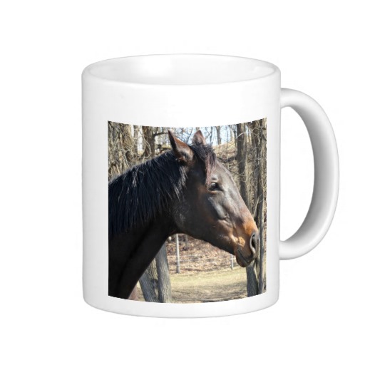 Customisable Pet Memorial Mug with Horse