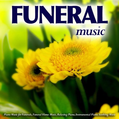 Funeral Music Album Cover with Yellow Flower